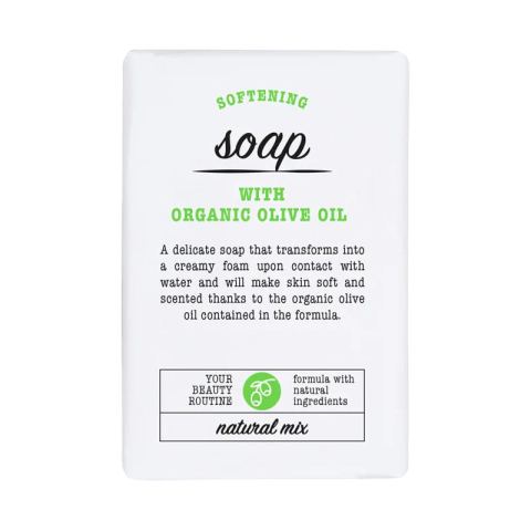 NATURAL MIX SOAP QUADRATA INCARTATA 15 GR