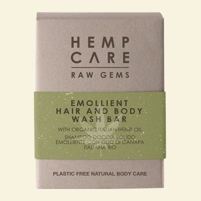 HEMP CARE RAW GEMS EMOLLIENT HAIR AND BODY WASH
