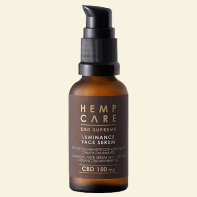HEMP CARE CBD LUMINANCE FACE SERUM — Allegrini