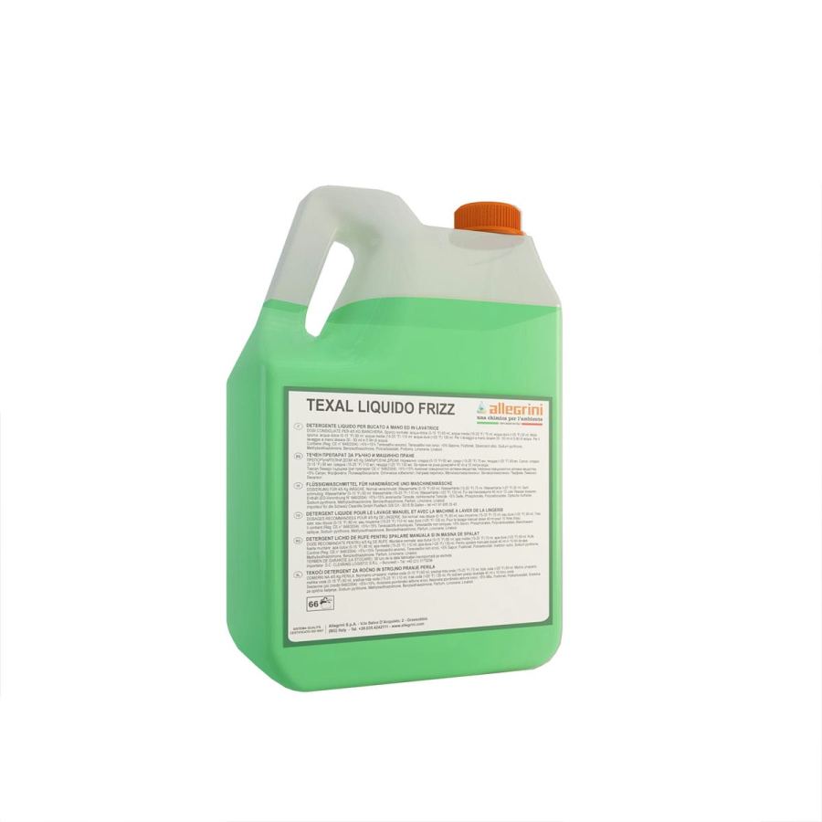 TEXAL LIQUIDO FRIZZ Detergente per bucato a mano ed in lavatrice.