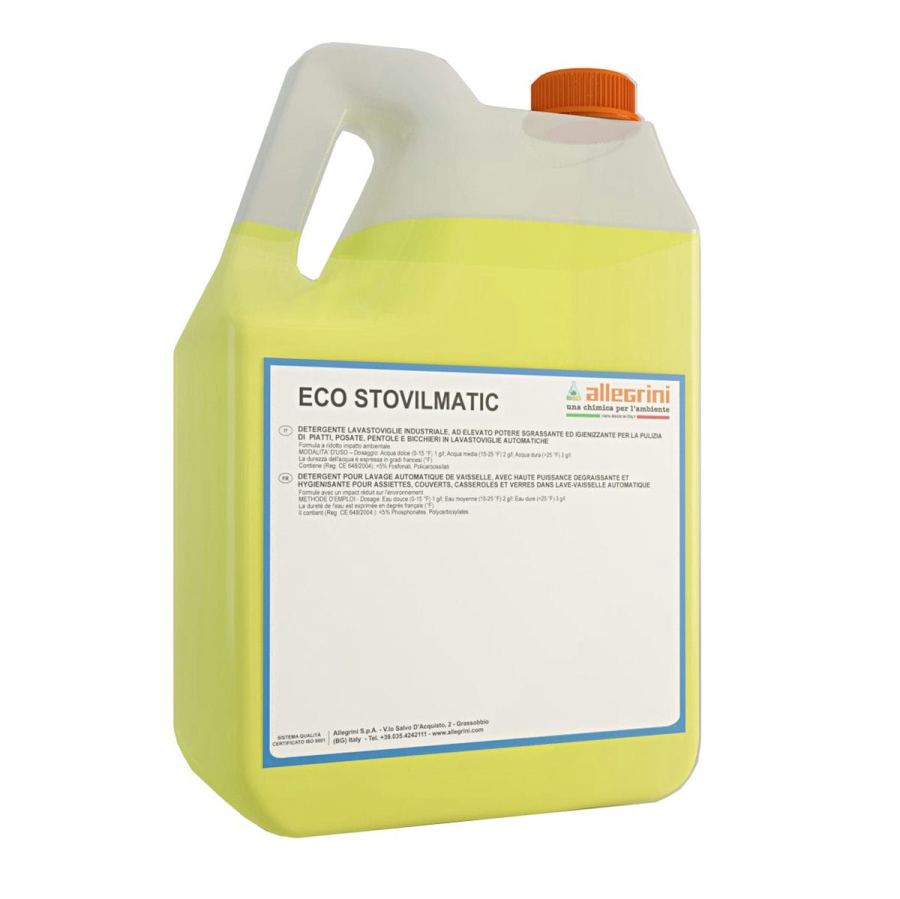 ECO STOVILMATIC LIQUIDO TE (UN 1719,8,II) Detergente liquido alcalino ad alto potere sgrassante