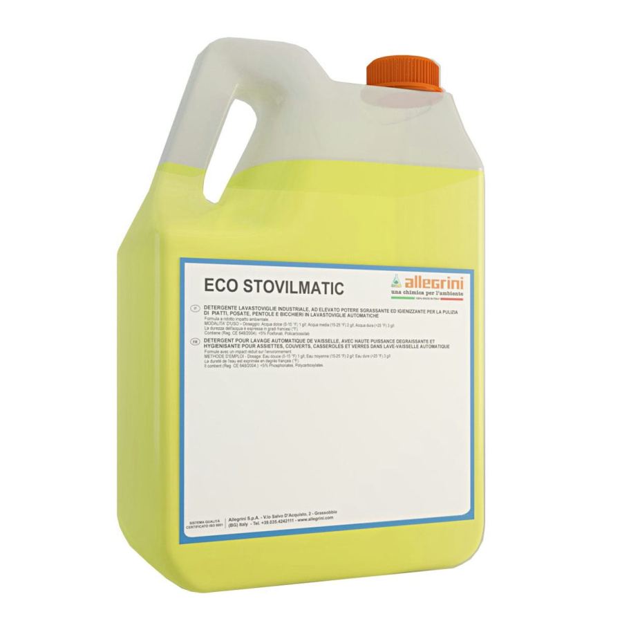 ECO STOVILMATIC LIQUIDO TE (UN 1719,8,II) Detergente liquido alcalino ad alto potere sgrassante