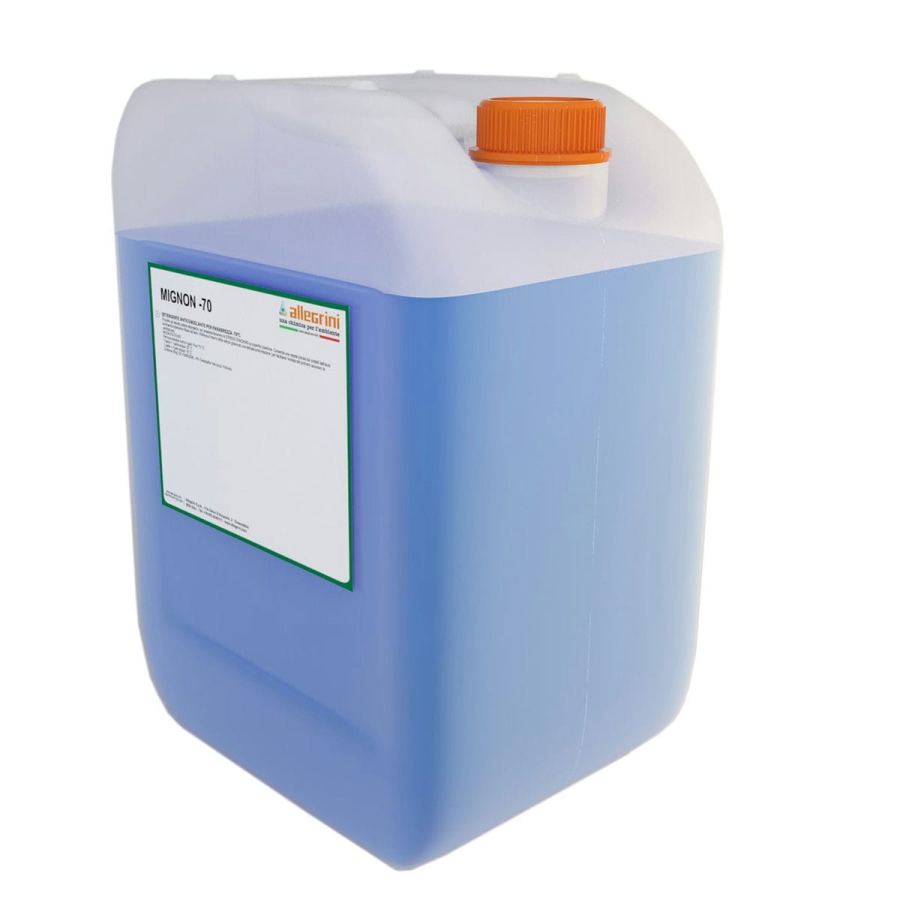 MIGNON -70 (UN 1219,3,II) Detergente ad elevata efficacia per cristalli di autoveicoli. Ideali in ogni stagione ed indispensabili in inverno.