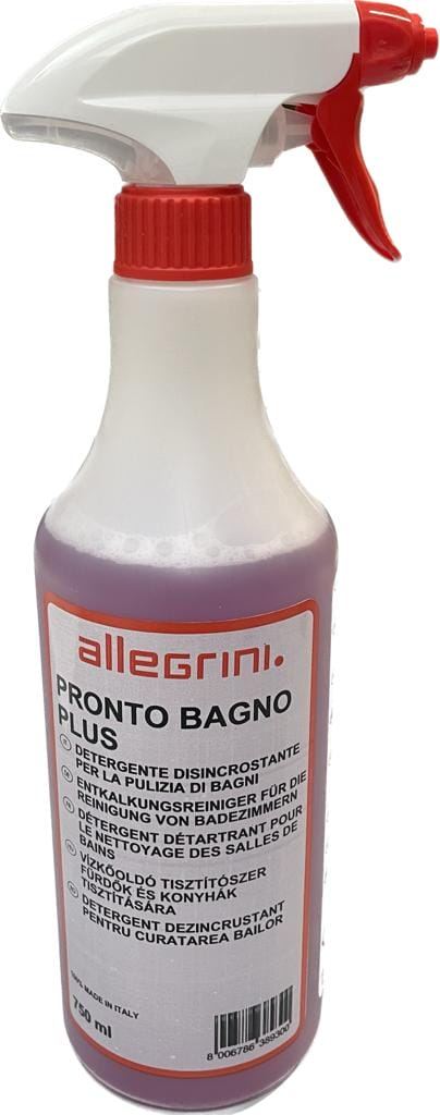 PRONTO BAGNO PLUS Per la pulizia e sanitizzazione bagni e cucina